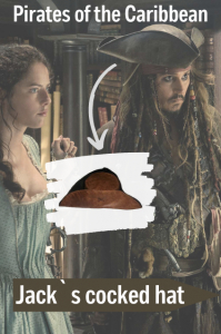 Pirate`s cocked hat